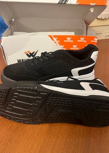 Siyah Bağcıklı  Spor Ayakkabı - Görsel 6