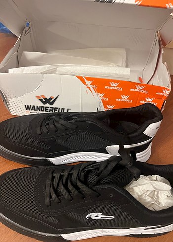 Siyah Bağcıklı  Spor Ayakkabı - Görsel 4