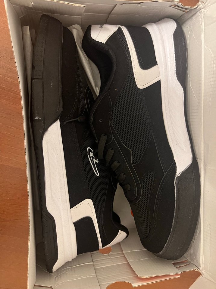 Siyah Bağcıklı  Spor Ayakkabı - Görsel 2