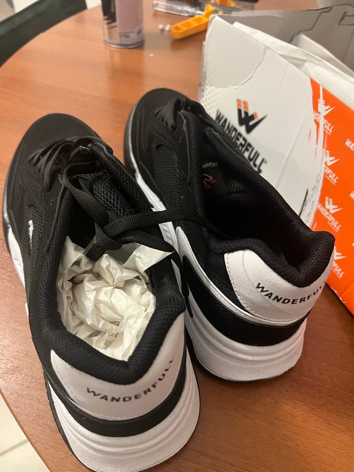 Siyah Bağcıklı  Spor Ayakkabı - Görsel 5