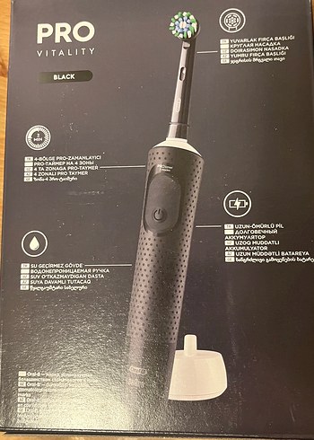  Beden Oral-B Pro Vitality Elektrikli Diş Fırçası Seti