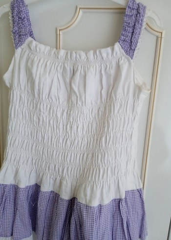 Kız Çocuk Mor Bolero ve Elbise Seti - Görsel 3