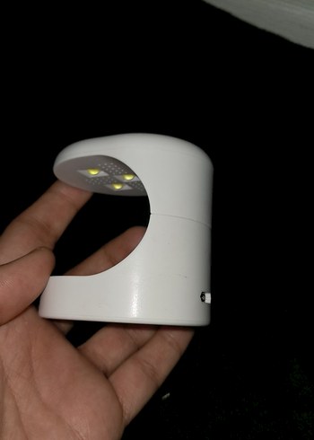 Mini Beyaz Hızlı Kuruyan Tırnak Lambası - Görsel 2