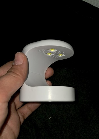 Mini Beyaz Hızlı Kuruyan Tırnak Lambası - Görsel 3