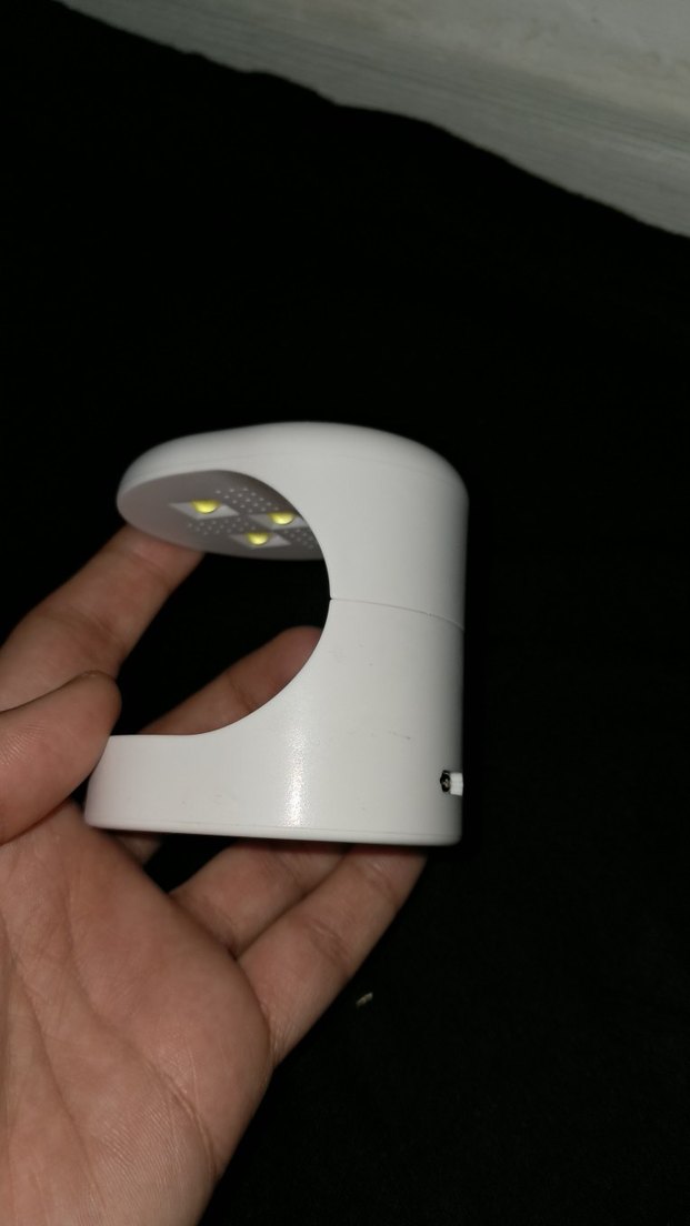 Mini Beyaz Hızlı Kuruyan Tırnak Lambası - Görsel 2