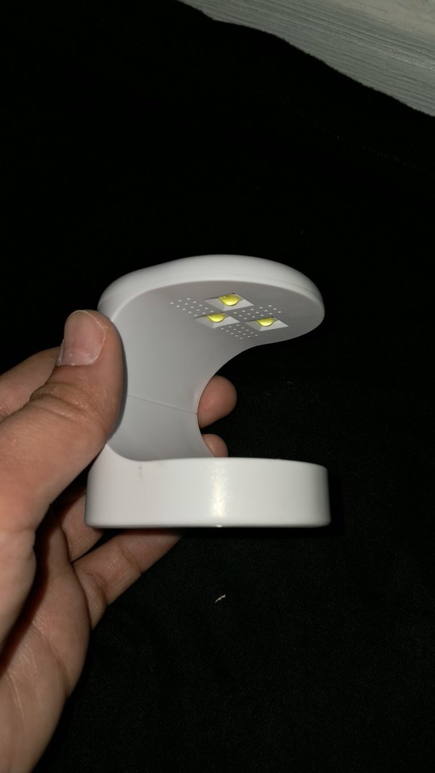 Mini Beyaz Hızlı Kuruyan Tırnak Lambası - Görsel 3