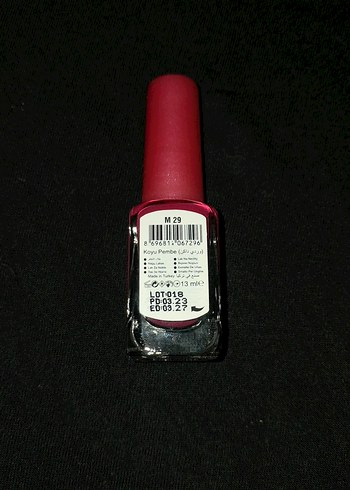 Gabrini Mat Bordo Mat Oje - Görsel 2