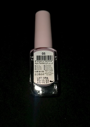 Gabrini 3D Pastel Pembe Oje - Görsel 2