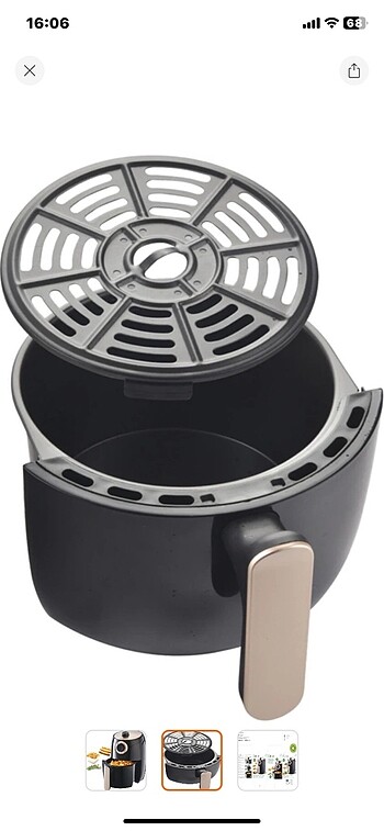  Beden Kiwi airfryer