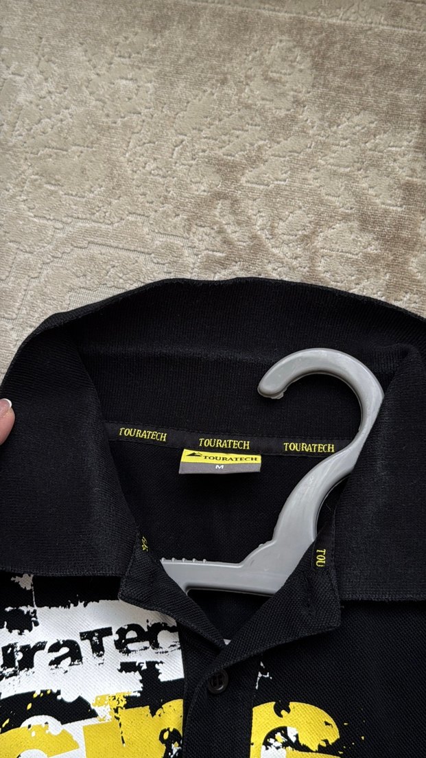 Touratech Siyah Polo Tişört — görsel 9/9