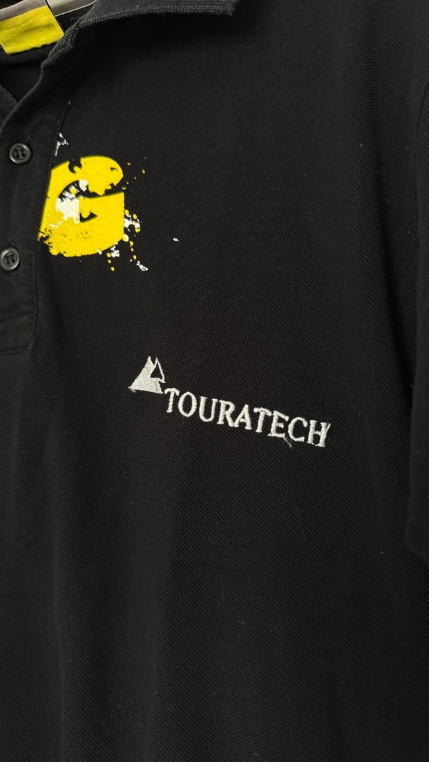 Touratech Siyah Polo Tişört — görsel 2/9