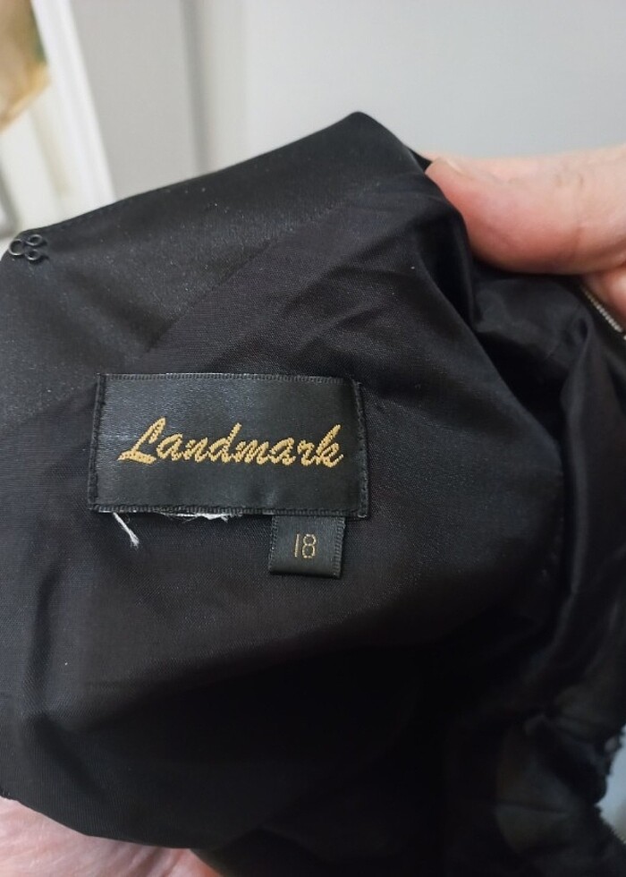 Siyah abiye tuvalet - Görsel 4