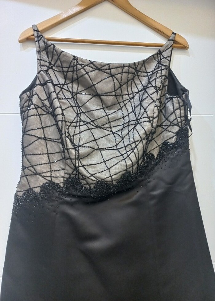 Siyah abiye tuvalet - Görsel 3