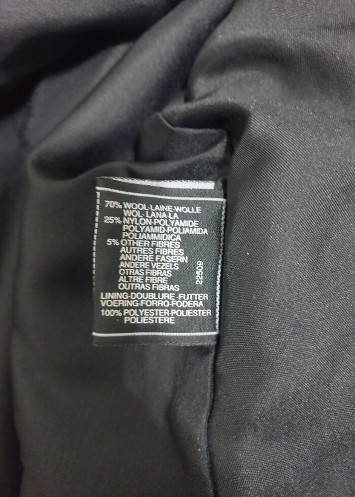 Füme rengi uzun manto. - Görsel 3