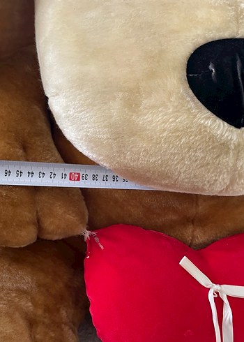 Diğer Kahverengi Peluş Oyuncak Köpek Kalpli