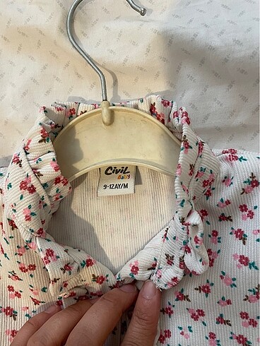 9-12 Ay Beden çeşitli Renk Kız bebek elbise