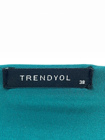 38 Beden yeşil Renk Trendyol & Milla Kısa Elbise %70 İndirimli.