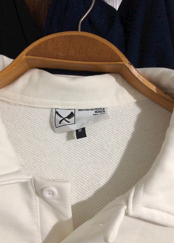 Beyaz Kadın Uzun Kollu Sweatshirt - Görsel 4