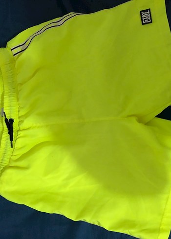 Sarı Erkek Kolsuz Deniz Şortu - Görsel 2