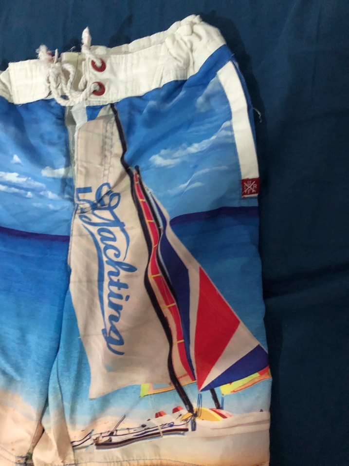 Erkek Çocuk Renkli Baskılı Şort Mayo - Görsel 3