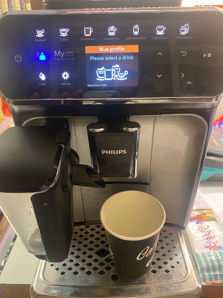 Philips Siyah Espresso Kahve Makinesi - Görsel 4