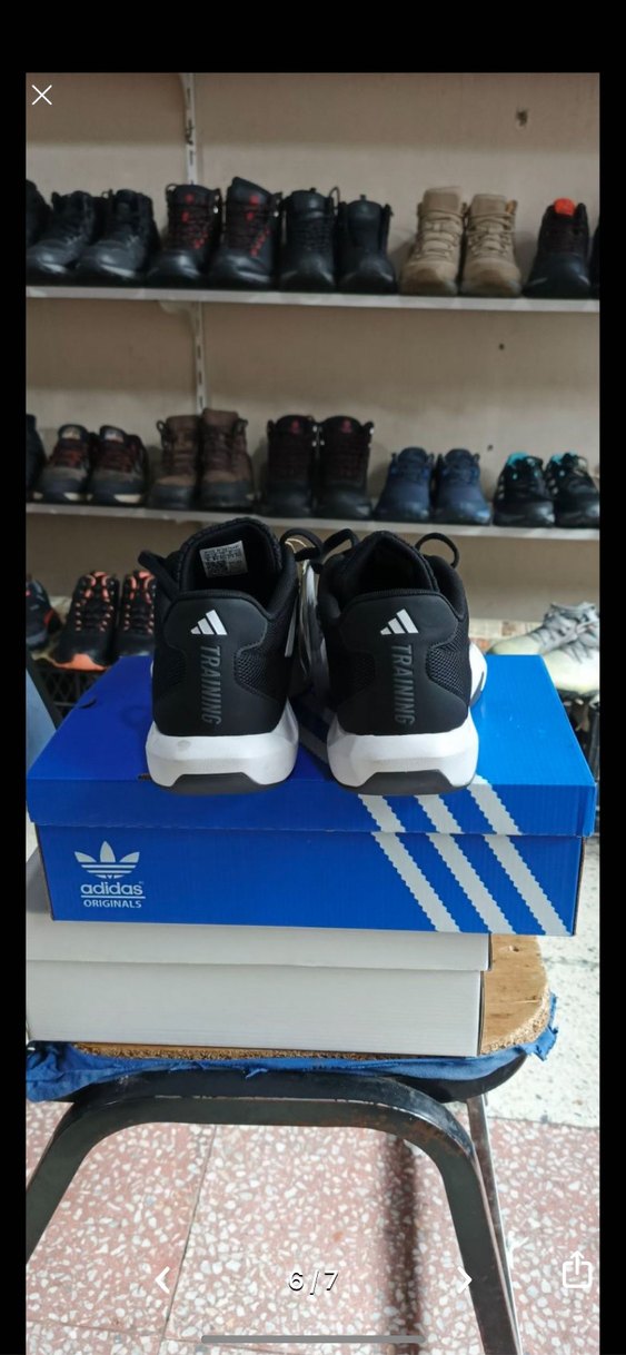 Erkek Siyah Spor Ayakkabı Adidas - Görsel 3