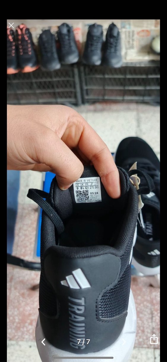 Erkek Siyah Spor Ayakkabı Adidas - Görsel 4