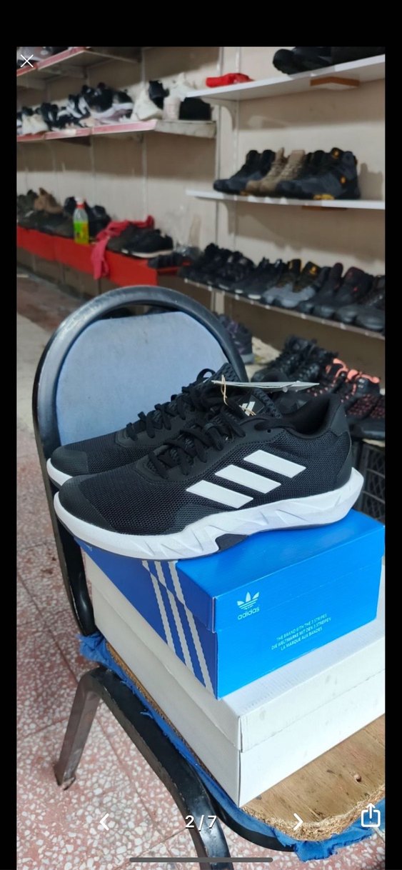 Erkek Siyah Spor Ayakkabı Adidas - Görsel 2