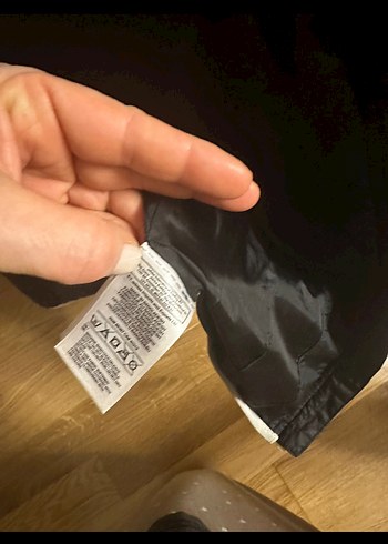 Siyah Kadın Midi Kısa Kapitone Mont - Görsel 2