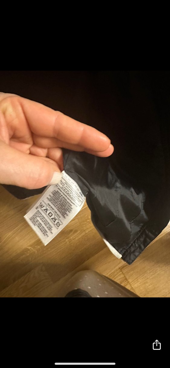 Siyah Kadın Midi Kısa Kapitone Mont - Görsel 2