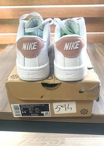 Nike court royal kadın spor ayakkabı, sneaker 38 no ve 24 cm. - Görsel 5
