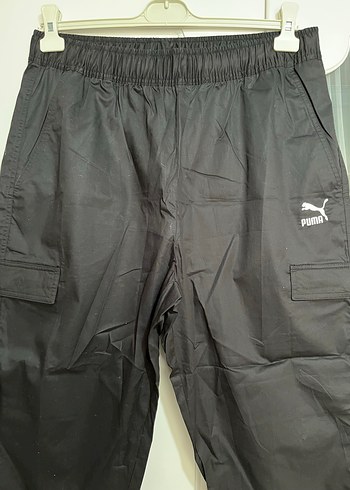 Puma marka alt eşofman, pantolon. L beden ve siyah renk. - Görsel 2