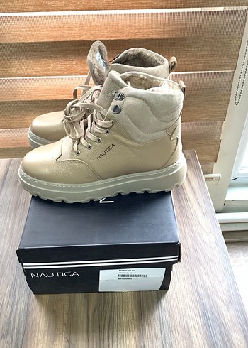 Nautica marka kadın bot. 38 beden ve rengi bej. Sıfır, orijinal - Görsel 5