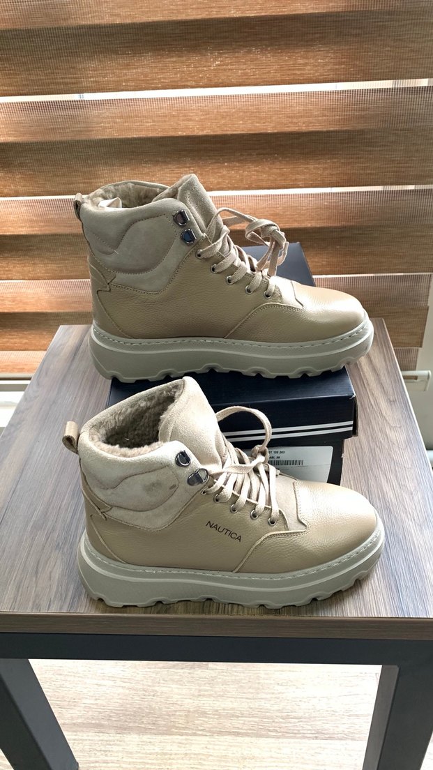 Nautica marka kadın bot. 38 beden ve rengi bej. Sıfır, orijinal - Görsel 3