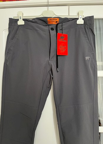 Bad Bear marka outdoor pantolon. L beden ve gri renk. - Görsel 2