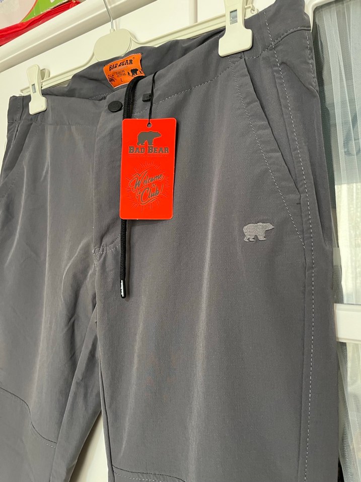 Bad Bear marka outdoor pantolon. L beden ve gri renk. - Görsel 3