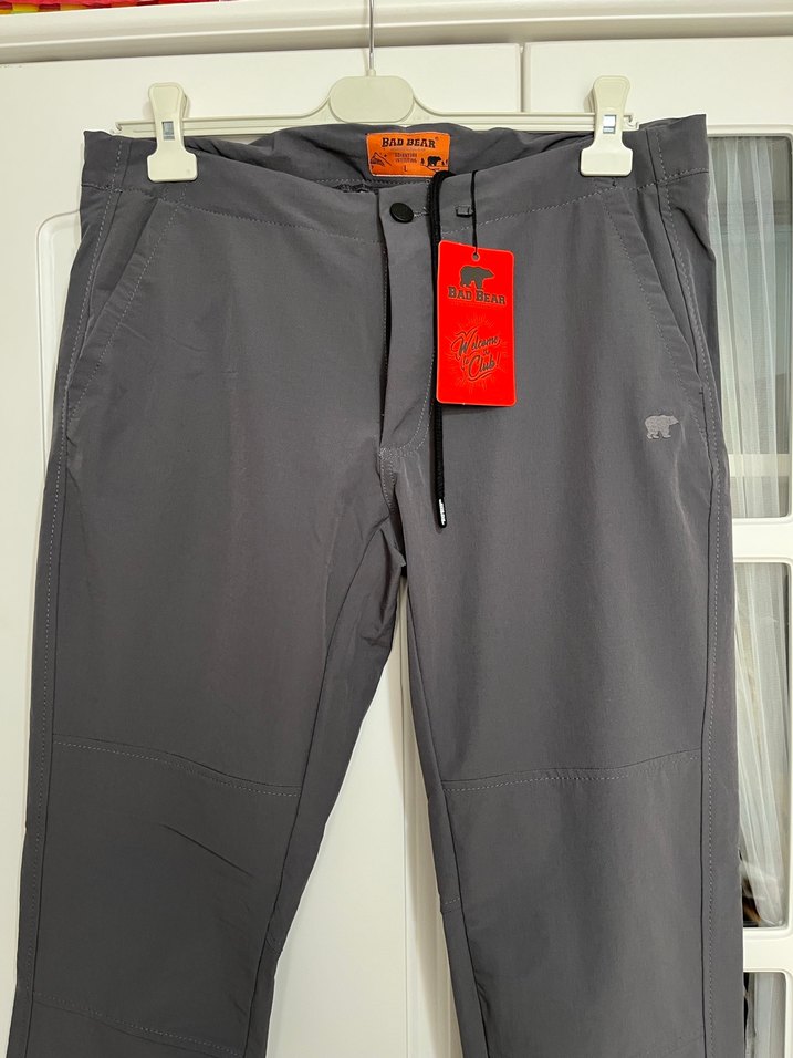 Bad Bear marka outdoor pantolon. L beden ve gri renk. - Görsel 2