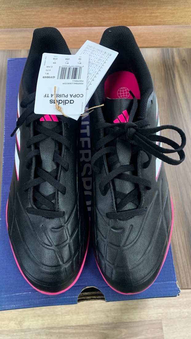 Adidas Copa Pure 4 Erkek Siyah Halı Saha Kramponu. 44 no - 28 cm - Görsel 2