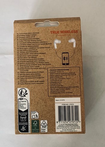 Grundig Kablosuz Stereo Kulaklık Bej - Görsel 2