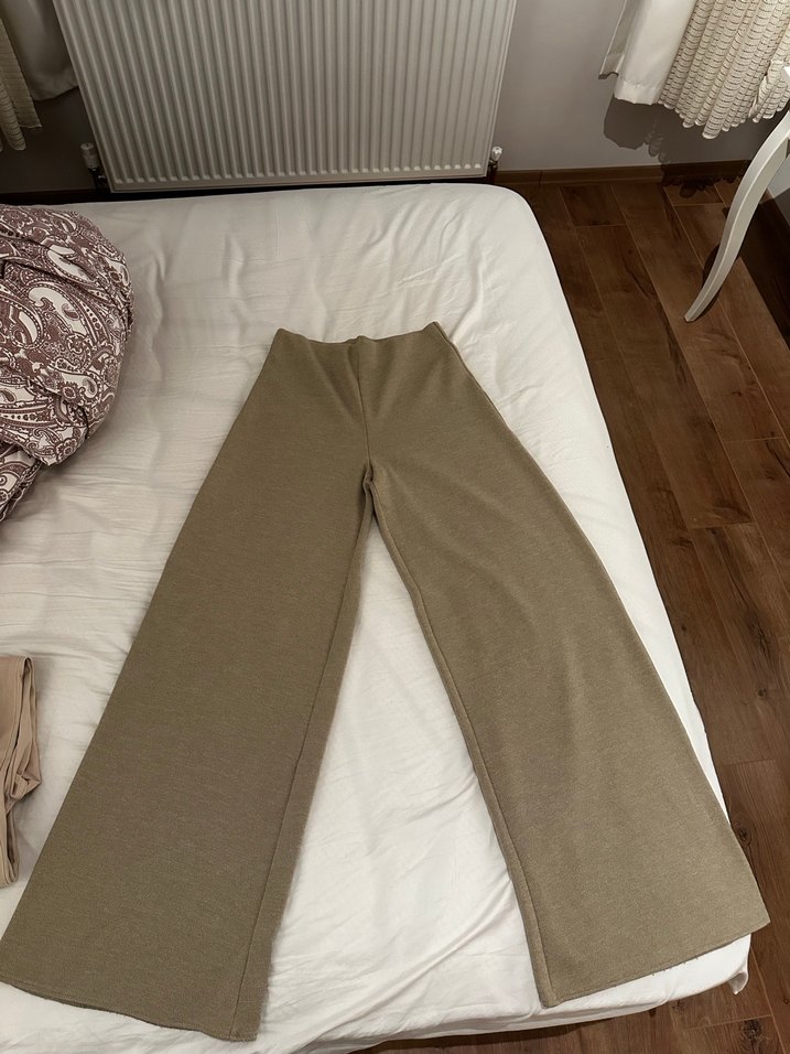 Bej Kadın triko Pantolon - Görsel 2