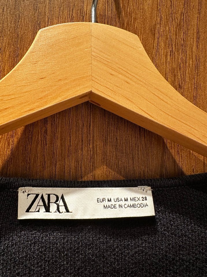 Düğmeli lacivert Kısa Kollu Kadın Hırka - Görsel 4