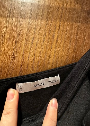 Siyah V Yakalı bağlamalı Midi Elbise - Görsel 3