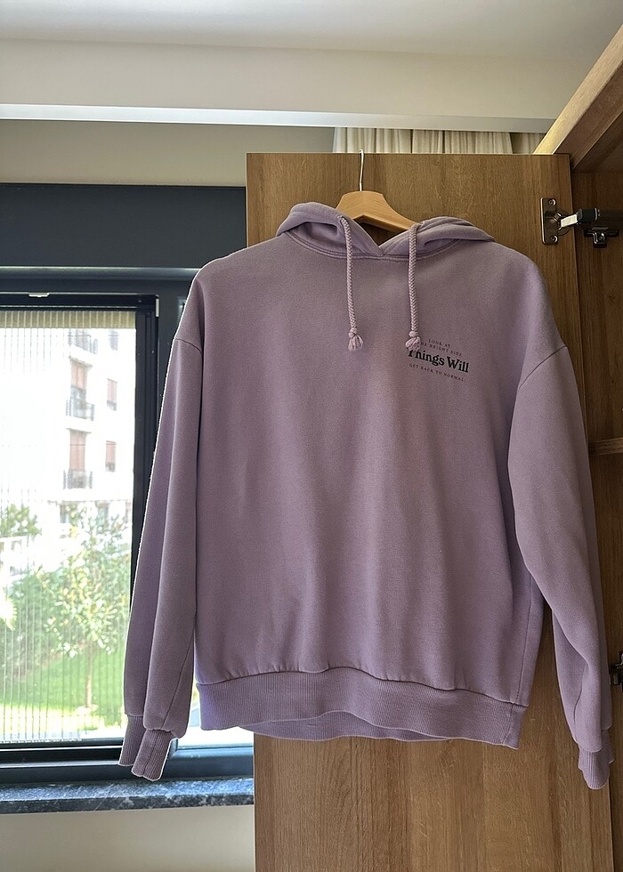 Pull and bear sweatshirt - Görsel 2