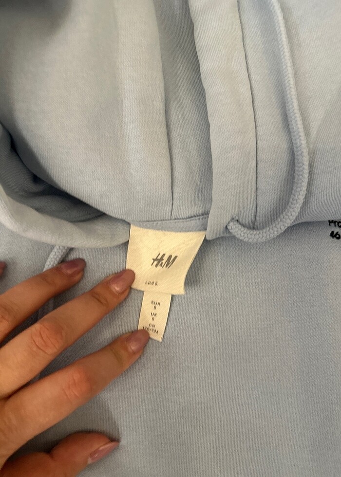 H&M kapüşonlu sweatshirt - Görsel 2