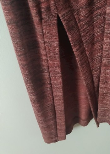 Bordo Uzun Kollu Salaş Kadın hirka - Görsel 4