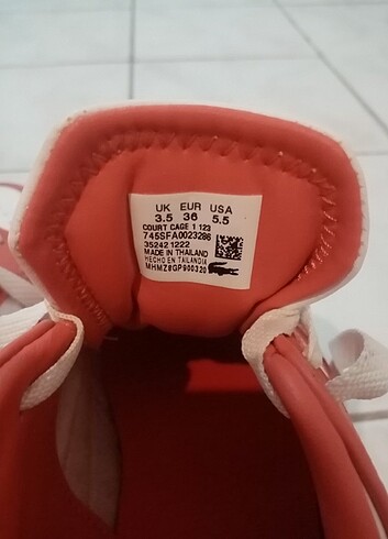 Lacoste Orjinal lacoste ayakkabı
