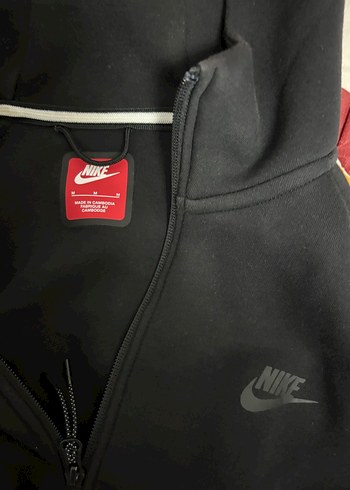 Nike Tech Fleece Siyah Erkek Kapüşonlu Sweatshirt - Görsel 3