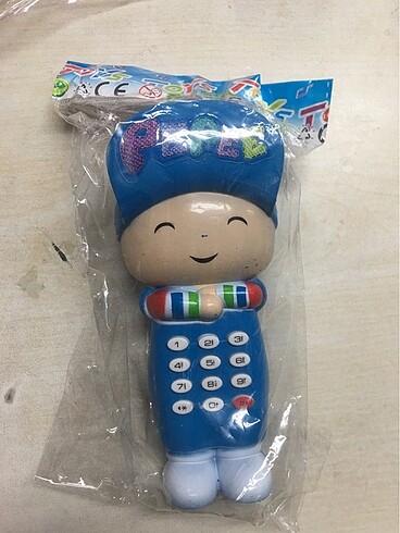 Pepee Pilli Tuşlu Oyuncak Telefon