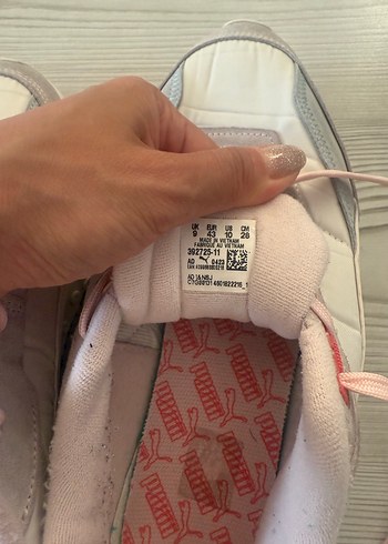 43 Beden pembe Renk Puma erkek spor ayakkabı