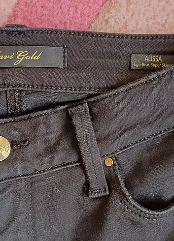 Mavi Jeans Mavi Gold Alissa siyah pantalon 